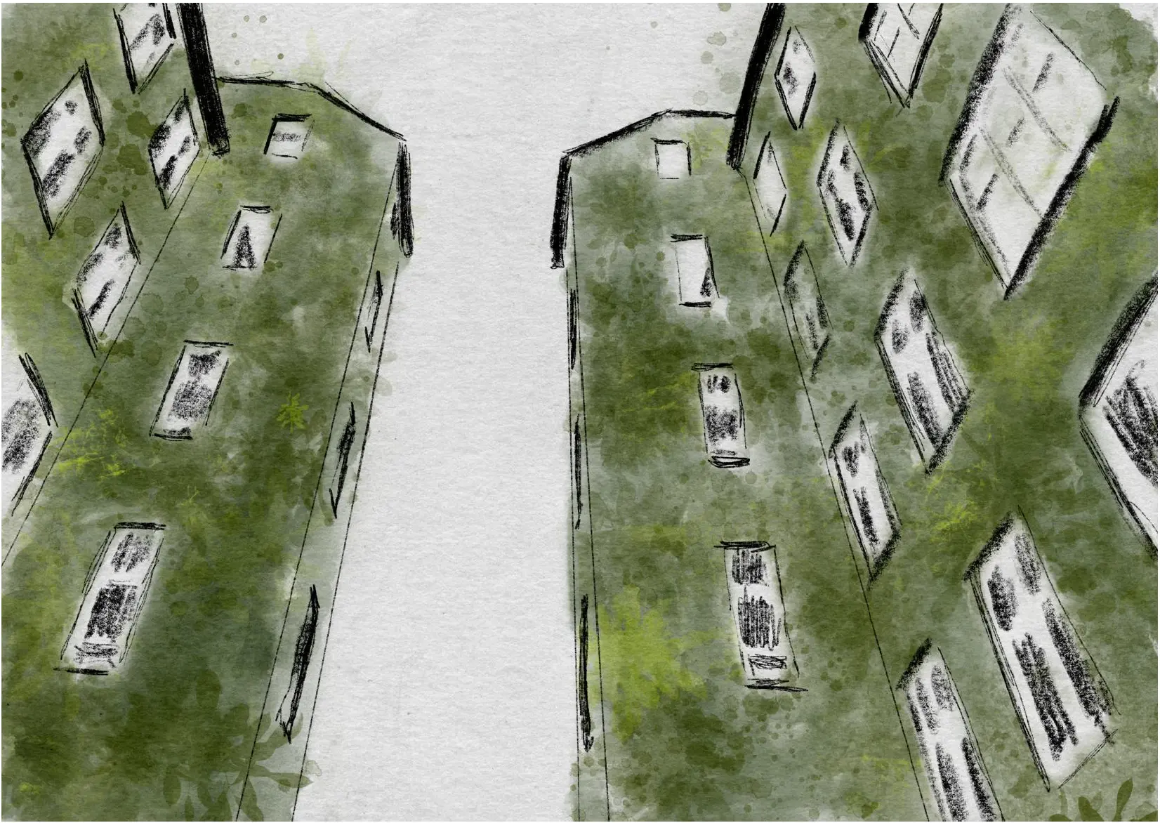 Arkitekturarbejde skabt af en tidligere deltager hos New Foundation